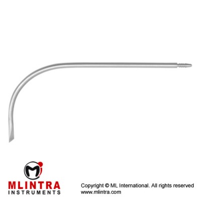 Redon Guide Needle 14 Charr. - Knife Tip Stainless Steel, 19.5 cm - 7 3/4" Tip Size 4.7 mm